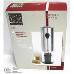 PEUGEOT ELECTRIC ELIS STAINLESS CORKSCREW