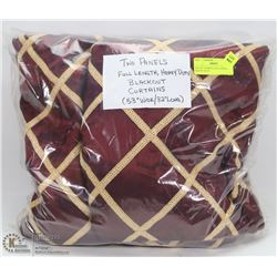 SET OF 2 PANELS, FULL LENGTH HEAVY DUTY