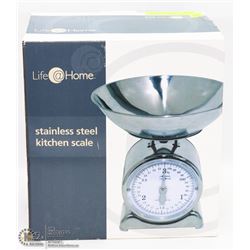 STAINLESS STEEL SCALE UP TO 3KG IN BOX.