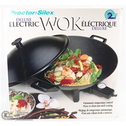 NEW PROCTOR SILEX DELUX ELECTRIC WOK