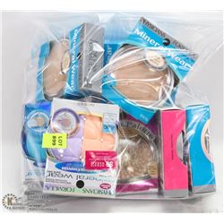 BAG OF BEAUTY PRODUCTS ON CHOICE