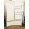 Image 1 : WHITE DISPLAY RACK 60"X40"