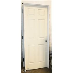 STORE DISPLAY INSIDE DOOR WITH CASING, FRAME