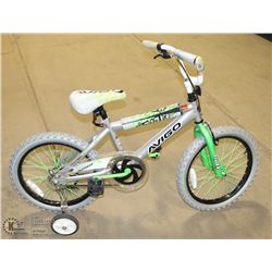 AVIGO GREEN & SILVER BIKE (KIDS)