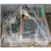 Image 1 : PALLET OF TOOLS INCL 8 BRAD NAILERS, 2 CHOP SAWS,
