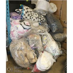 LARGE PALLET OF ASSORTED SHOWHOME LINENS