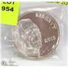 BUFFALO 1OZ .999 SILVER COIN.