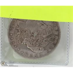 1884 US MORGAN SILVER DOLLAR.