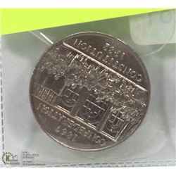 CONFEDERATION CONSTITUTION $1.00 COIN CANADIAN.