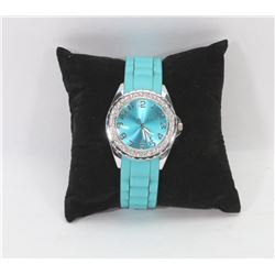 LADIES RHINESTONE ENCRUSTED WATCH
