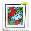Image 1 : FISH AND BIRDS BY NORVAL MORRISSEAU PRINT