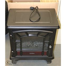 #21-DURAFLAME ELECTRIC FIREPLACE STOVE (WOOD GRAIN