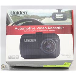 UNIDEN IWITNESS DASH CAM