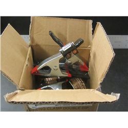 Box of new 4" Spring Clamps / 12 pieces