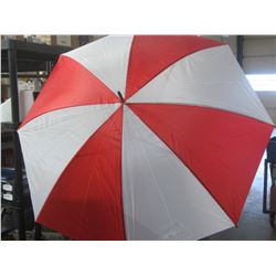 New 30 inch Golf Umbrella / Red & white