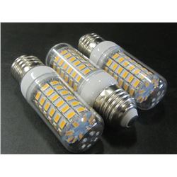 3 New 69 LED Cobb Lightbulbs / warm white / save huge on power