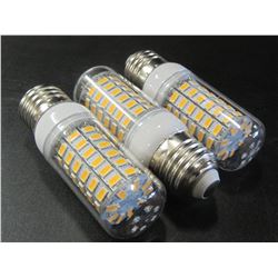 3 New 69 LED Cobb Lightbulbs / warm white / save huge on power