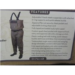 New Frogg Loggs Nylon breathable stockingfoot Wader/ $229.00 price tag