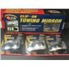 Image 1 : Clip on Mirror & 3 Convex stick on mirrors - 3.75" x 2.5"