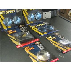 Bundle of stick on Convex Mirrors / 6 are tinted / 4 different kinds