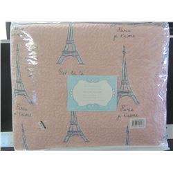 Whimsicle full Queen quilt set / 1 Quilt & 2 shams