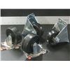 Image 1 : New Set of 4 Castors 3 inch / 2 are Swivel & 2 are fixed