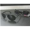 Image 1 : 2 New Foster Grant Sunglasses / 1 mens + 1 women's ax block 100% protection