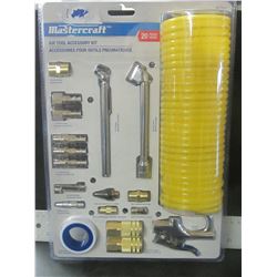 New MasterCraft 20 piece Air tool accessory kit