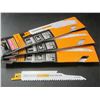Image 1 : 3 new packs of MasterCraft Reci/Sawzall Blades 5 per pack 6" bi metal