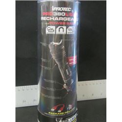 New I- Protec Pro Rechargable Flashlight/5 light modes/aircraft grade aluminum