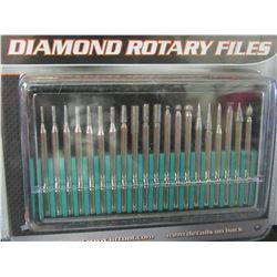New 20 piece Diamond Rotary Files