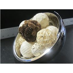 Beautiful Stainless Hammered Bowls with decorative décor