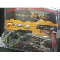 Trophy Ridge Bow Sights Micro Cypher 5 micro adjustments/ 25% lighter