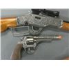 Image 2 : Pair of Kids TOY guns/ Lever Action Rifle with scope made in Italy/needs stock glued and