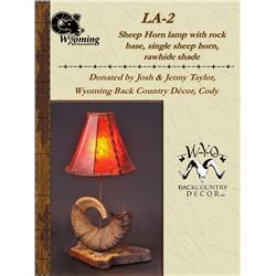 WYO Backcountry Décor Lamp