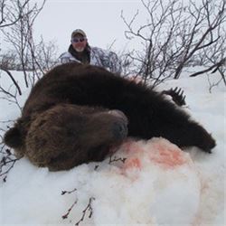 10 day Alaskan Spring Bear Hunt for One with Extreme Adventures