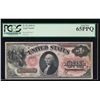Image 1 : 1875 $1 Legal Tender Note PCGS 65PPQ