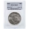 Image 1 : 1925 $1 Peace Silver Dollar Coin PCGS MS65