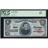 Image 1 : 1891 $5 Treasury Note PCGS 62