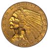 Image 2 : 1908 $2 1/2 Indian Head Quarter Eagle Gold Coin PCGS MS63 CAC