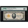 Image 1 : 1928 $20 Gold Certificate PMG 40