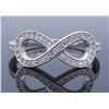 Image 2 : Sterling Silver Cubic Zirconia Ring