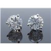 Image 5 : 14KT White Gold 2.18ctw Leo Diamond Earrings