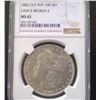 Image 1 : 1882-O/S $1 Morgan Silver Dollar Coin NGC MS62