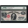 Image 1 : 1917 $1 Legal Tender Note PMG 55