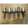 Image 2 : CAT50 Misc DA100 Collet Chucks, 5 Total