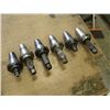 Image 1 : CAT50 Misc DA100 Collet Chucks, 6 Total