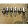 Image 2 : CAT50 Misc DA100 Collet Chucks, 6 Total