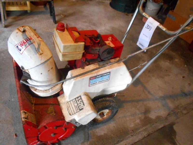 Craftsman 3.5 HP Snowblower