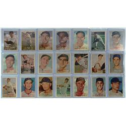 1957 TOPPS BASEBALL; 21- WASHINGTON SENATORS CARDS